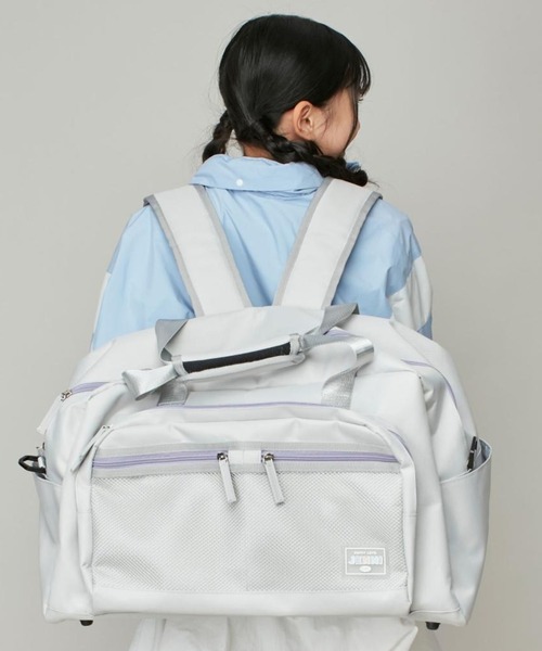 JENNI（ジェニィ）の「【大容量42L】ラバーワッペン3wayボストン
