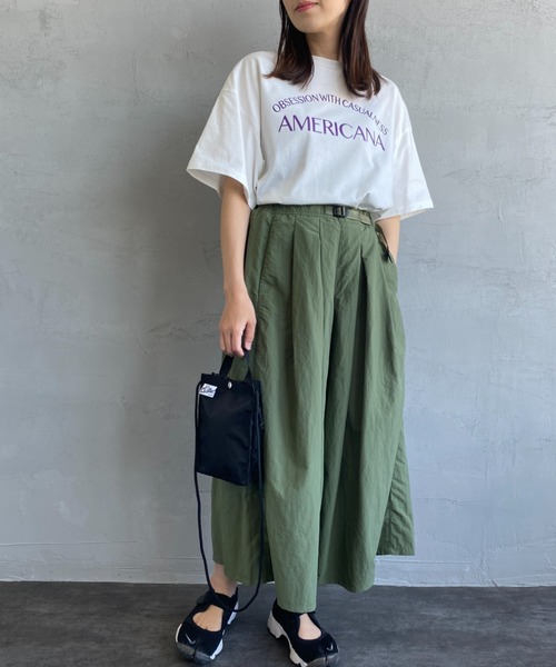 Gramicci（グラミチ）の「[GRAMICCI/グラミチ] ナイロンフレアイージーパンツ（その他パンツ・レディース・ライトグレー/キャメル/ブラック/オリーブ・S/M）」の20枚目の写真