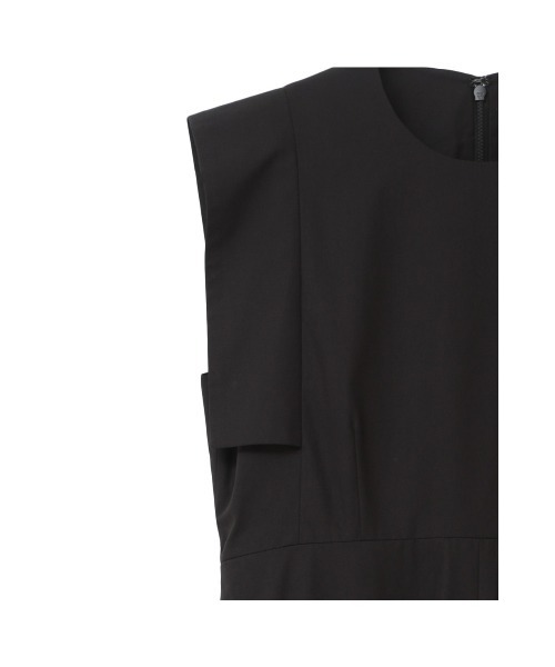 【試着のみ】CLANE SQUARE SLEEVE ONEPIECE BLACK SQUARE SLEEVE ONE PIECE（ワンピース）｜CLANE（クラネ）の