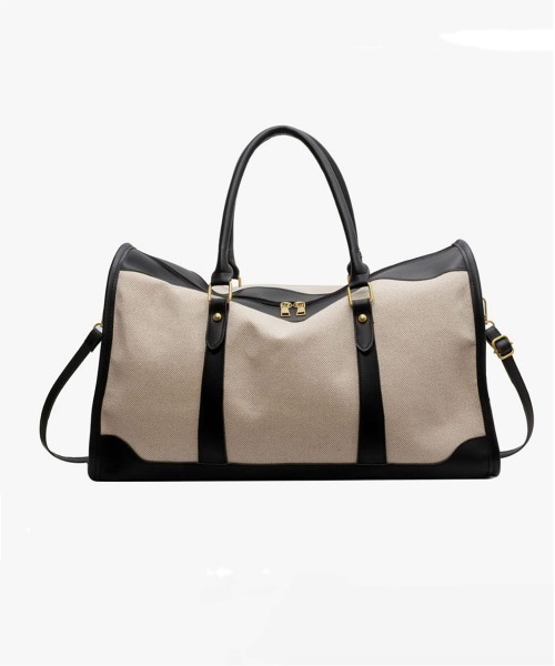 gossip！ロサンゼルス（ゴシップロサンゼルス）の「2WAY配色ボストンバッグ 多機能 大容量  ストラップ付  《通勤・通学に！》 Y2K（ボストンバッグ・レディース・ブラック/ブラウン・FREE）」の16枚目の写真