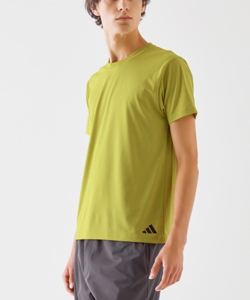 adidas(アディダス)の「adidas/アディダス クルーネックTシャツ 吸汗速乾(Tシャツ/カットソー・メンズ・ライトブルー/ブラック/レッド系その他/ブルー/イエロー系その他・LARGE/MEDIUM)」の5枚目の写真