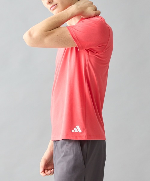 adidas(アディダス)の「adidas/アディダス クルーネックTシャツ 吸汗速乾(Tシャツ/カットソー・メンズ・ライトブルー/ブラック/レッド系その他/ブルー/イエロー系その他・LARGE/MEDIUM)」の22枚目の写真