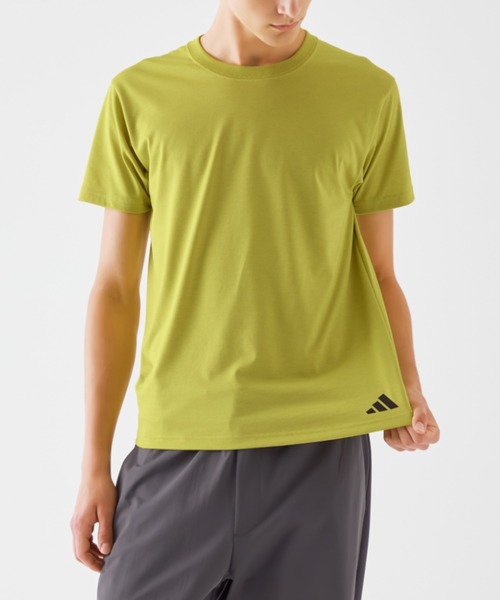 adidas(アディダス)の「adidas/アディダス クルーネックTシャツ 吸汗速乾(Tシャツ/カットソー・メンズ・ライトブルー/ブラック/レッド系その他/ブルー/イエロー系その他・LARGE/MEDIUM)」の7枚目の写真