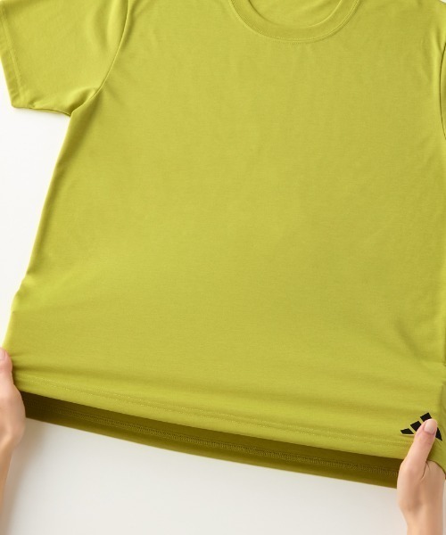 adidas(アディダス)の「adidas/アディダス クルーネックTシャツ 吸汗速乾(Tシャツ/カットソー・メンズ・ライトブルー/ブラック/レッド系その他/ブルー/イエロー系その他・LARGE/MEDIUM)」の12枚目の写真