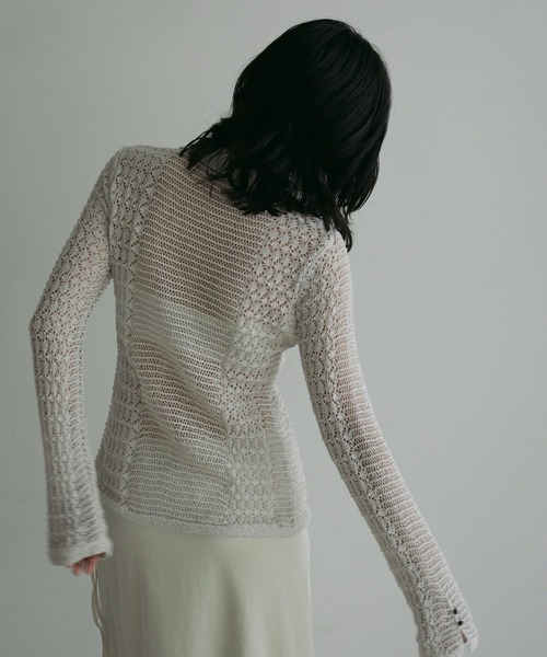 ニット セーター Mix Knit Shirts レディース Mix Knit Shirts（ニット/セーター）｜anuke（アンヌーク）の