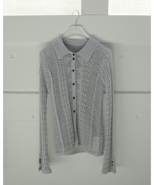 ANUKE ANUKE (アンヌーク）Wool Zip Knit 即日発送 sale anuke ANUKE (アンヌーク）Wool Zip Knit 即日発送 sale