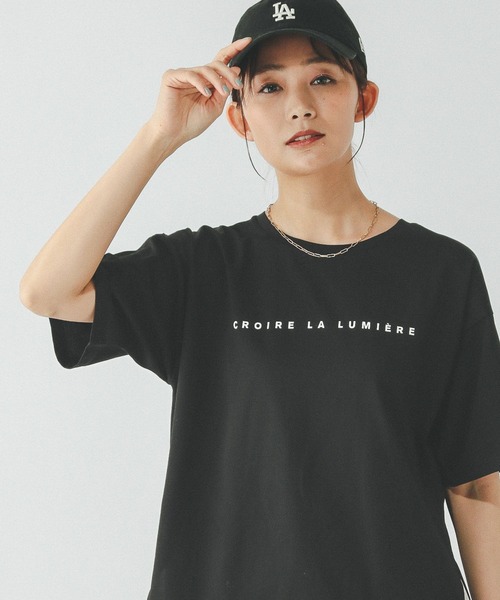 リッチクリーンプリントT半袖/147640