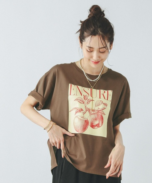 リッチクリーンプリントT半袖/147640