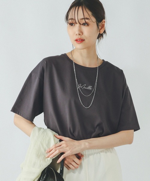 リッチクリーンプリントT半袖/147640