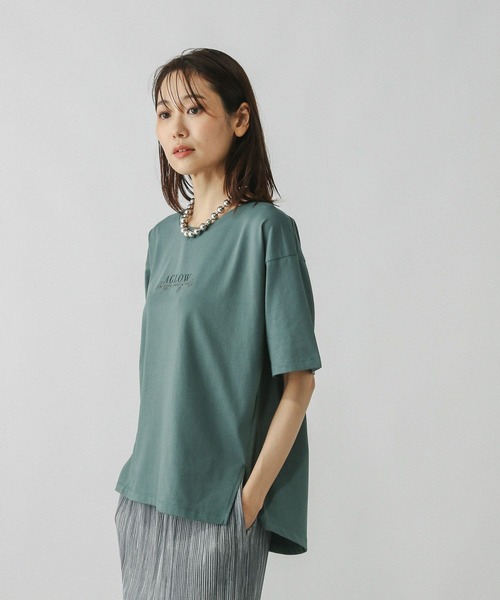 セール】リッチクリーンプリントT半袖/147640（Tシャツ
