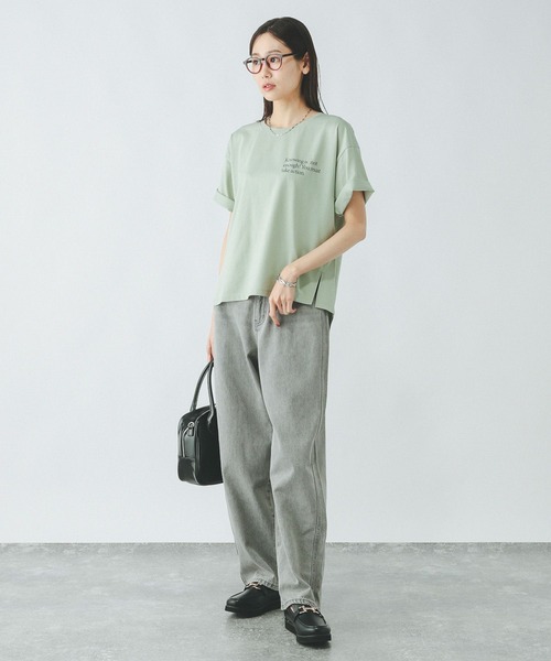 セール】リッチクリーンプリントT半袖/147640（Tシャツ