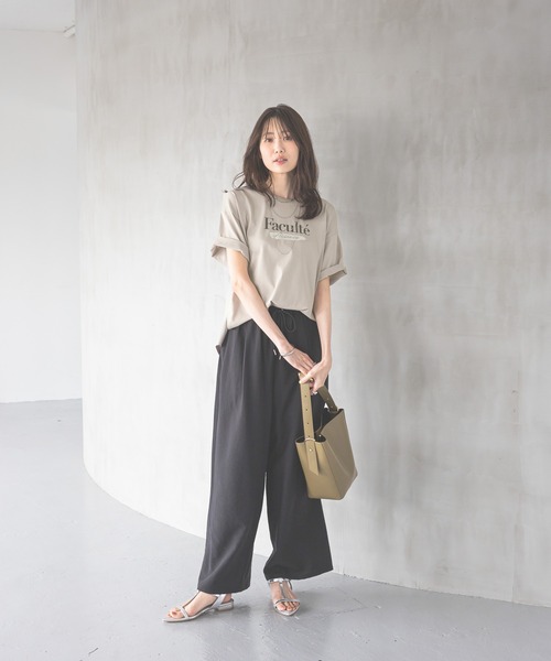 セール】リッチクリーンプリントT半袖/147640（Tシャツ/カットソー