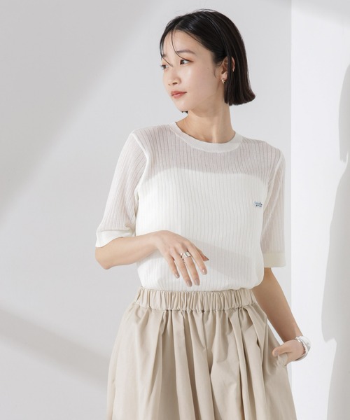セール】PENNEYS別注TheFOXシアーリブニットトップス（ニット