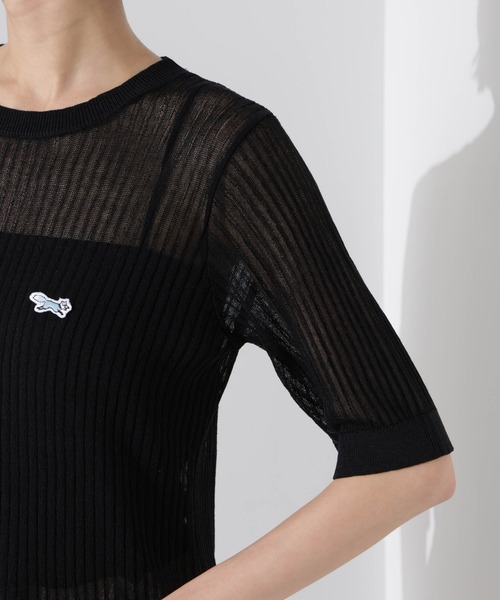 セール】PENNEYS別注TheFOXシアーリブニットトップス（ニット
