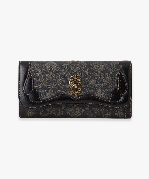 ANNA SUI(アナスイ)の「リーブル 口金長財布(財布・レディース・ブラック/ブルー/ベージュ/パープル・FREE)」の2枚目の写真
