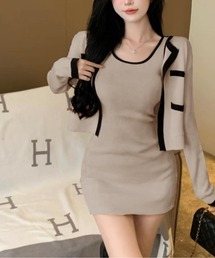 LETee（レティー）の「アンサンブルニットワンピース（ワンピース）」