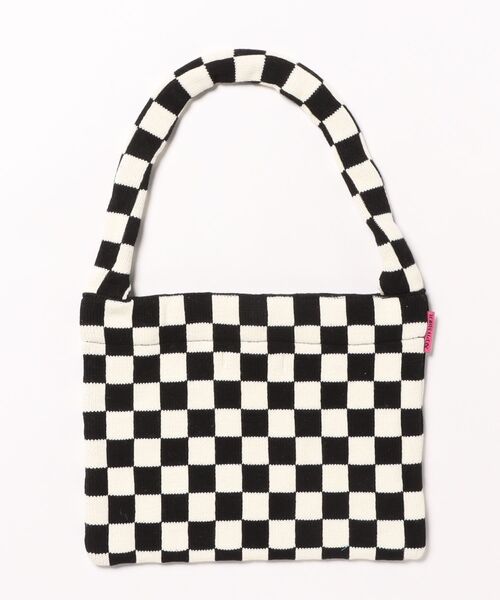 September(セプテンバー)の「▲SEPTEMBER(セプテンバー)▲knit bag(ショルダーバッグ・レディース・ブラック系/レッド系・FREE)」の6枚目の写真