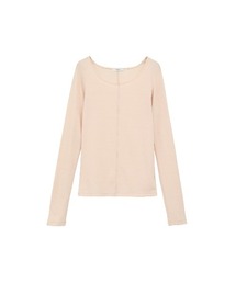 CLANE（クラネ）の「DEEP NECK LADY TOPS（Tシャツ/カットソー・レディース）」