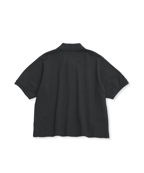 LACOSTE（ラコステ）の「【LACOSTE for ADAM ET ROPE'】別注Classic Polo（ポロシャツ・レディース・チャコールグレー/ピンク系その他2・36）」の12枚目の写真