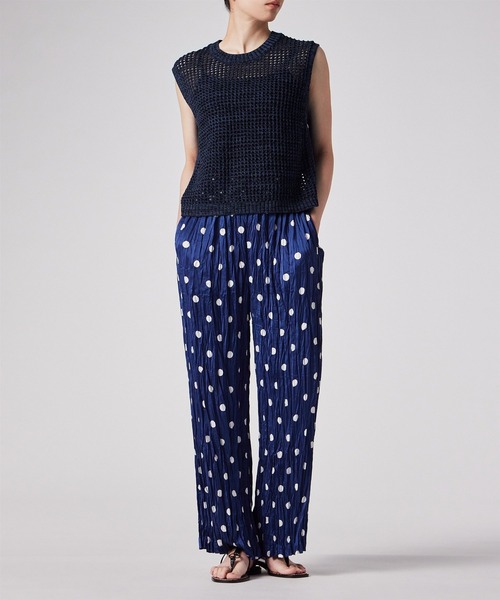 Paul Smith(ポールスミス)の「ウィメンズ ドライ メッシュ ベスト / 155253 KN163(ベスト・レディース・ブラック/コーラル・MEDIUM)」の7枚目の写真