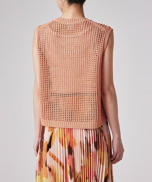 Paul Smith(ポールスミス)の「ウィメンズ ドライ メッシュ ベスト / 155253 KN163(ベスト・レディース・ブラック/コーラル・MEDIUM)」の13枚目の写真