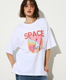 SPACEプリントTEE