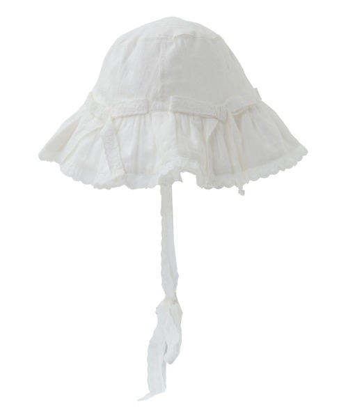 Candy Stripper（キャンディストリッパー）の「BABY FRILL ハット（ハット・レディース・オフホワイト/ブラック・FREE）」の21枚目の写真