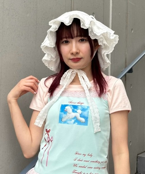 キャンディストリッパー フリルハット帽子 BABY FRILL HAT | Candy Stripper（キャンディ ストリッパー