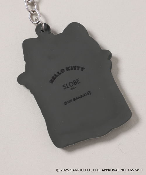 SLOBE IENA（スローブイエナ）の「《一部店舗・WEB限定》Hello Kitty ラバーチャーム（キーケース/キーアクセサリー・レディース・レッド/グリーン・FREE）」の9枚目の写真