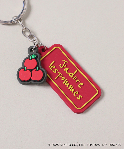 SLOBE IENA（スローブイエナ）の「《一部店舗・WEB限定》Hello Kitty ラバーチャーム（キーケース/キーアクセサリー・レディース・レッド/グリーン・FREE）」の4枚目の写真