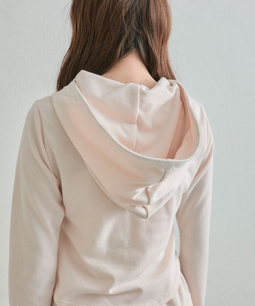 OLIVE des OLIVE（オリーブデオリーブ）の「USED加工風セットアップ（ワンピース・レディース・ピンク/カーキ/スミクロ・FREE）」の13枚目の写真