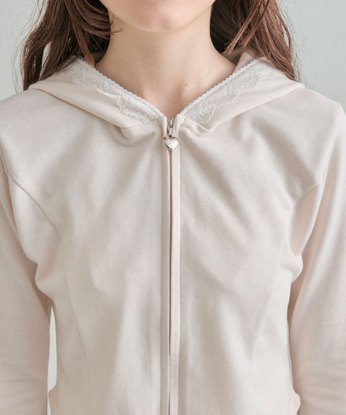 OLIVE des OLIVE（オリーブデオリーブ）の「USED加工風セットアップ（ワンピース・レディース・ピンク/カーキ/スミクロ・FREE）」の14枚目の写真