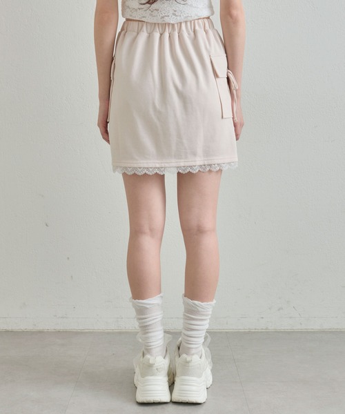 OLIVE des OLIVE（オリーブデオリーブ）の「USED加工風セットアップ（ワンピース・レディース・ピンク/カーキ/スミクロ・FREE）」の20枚目の写真