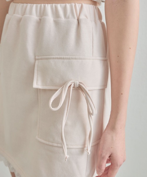 OLIVE des OLIVE（オリーブデオリーブ）の「USED加工風セットアップ（ワンピース・レディース・ピンク/カーキ/スミクロ・FREE）」の22枚目の写真