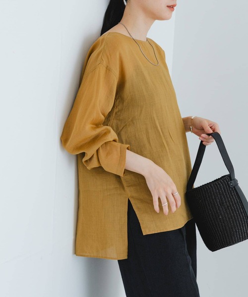 美品 ユナイテッドアローズ TOKYO 1,7万 ラミー100%シャツ ブラウス 美品 ユナイテッドアローズ TOKYO 1,7万 ラミー100%シャツ