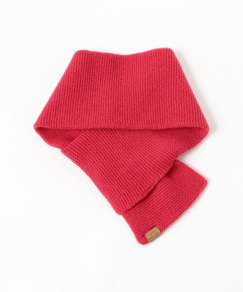 INFIELDER DESIGN（インフィールダーデザイン）の「【別注】INFIELDER DESIGN / カシミヤ マフラー（マフラー・レディース・ピンク/ライトグレー・ONE SIZE）」の8枚目の写真