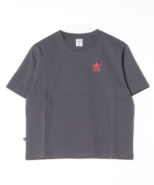 CONVERSE（コンバース）の「【別注】コンバース  AP STAR PT S/S Tシャツ 限定コラボ（Tシャツ/カットソー・レディース・ダークグレー/ホワイト/オリーブ・S/M/L）」の3枚目の写真