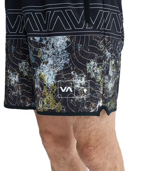 RVCA(ルーカ)の「RVCA メンズ 【HAWAII】 HAWAII YOGGER STRETCH 17 ショートパンツ 【2025年夏モデル】/ルーカ水陸両用バギーショーツ(その他パンツ・メンズ・ブラック系その他・SMALL/MEDIUM/LARGE/X-LARGE)」の5枚目の写真