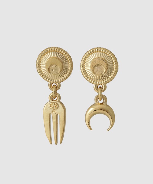 SILVER PLATED MISMATCHED STUDS /GOLD PLATED MISMATCHED STUDS