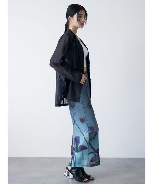 【関税込み】Aya Muse ブラック Osmia テーラードジャケット OUT DARTS JACKET(36 BLACK): MIOSMOKEY: WOMENS｜ STUDIOUS