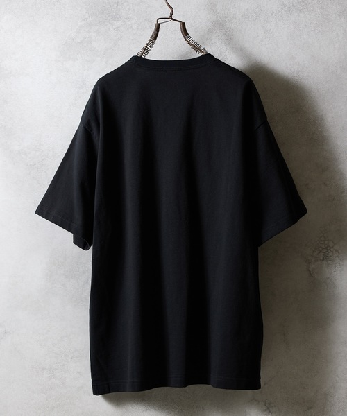 BASIC HEM PRINTED POCKET T-SHIRT / ベーシック ワンポイント