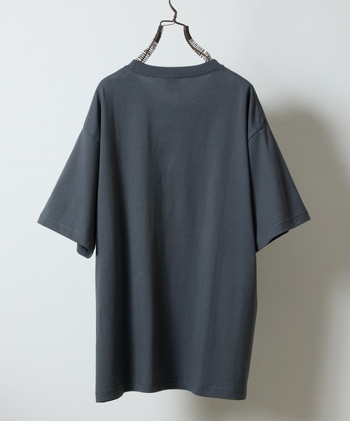 BASIC HEM PRINTED POCKET T-SHIRT / ベーシック ワンポイント ロゴ