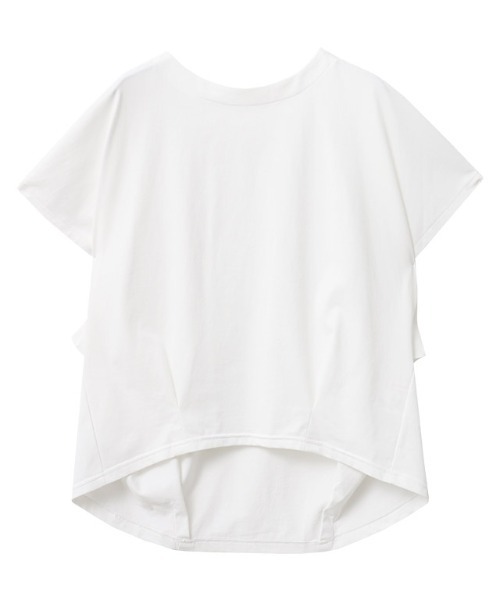 Pierrot(ピエロ)の「【イージーケア】ドルマンプルオーバー(Tシャツ/カットソー・レディース・チャコール/ブラック/グレイッシュベージュ/ライトブルー/オフホワイト・M/L)」の20枚目の写真