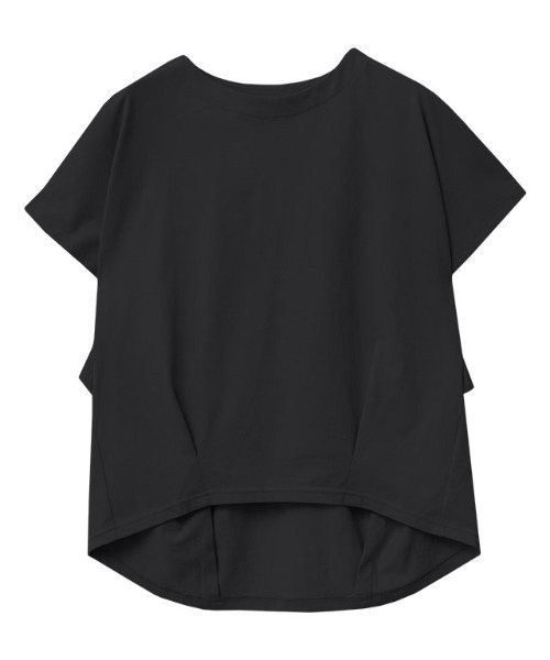 Pierrot(ピエロ)の「【イージーケア】ドルマンプルオーバー(Tシャツ/カットソー・レディース・チャコール/ブラック/グレイッシュベージュ/ライトブルー/オフホワイト・M/L)」の16枚目の写真