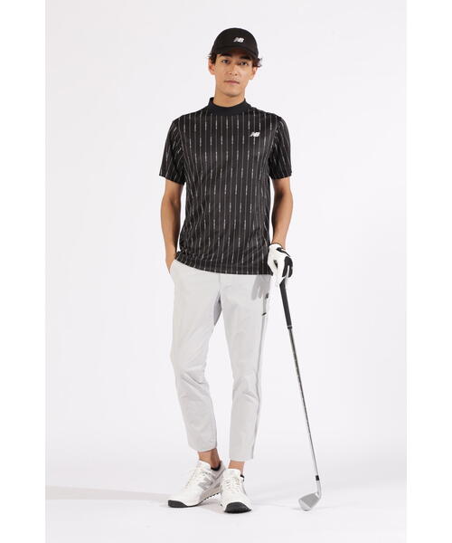 セール】【new balance golf】接触冷感 UV ロゴストライプ柄