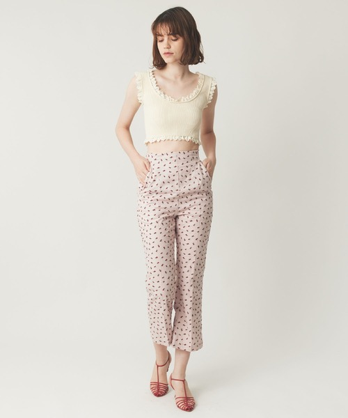 DEICY（デイシー）の「リトルチェリーパンツ（その他パンツ・レディース・ピンク/ネイビー/オフホワイト・1/0）」の3枚目の写真