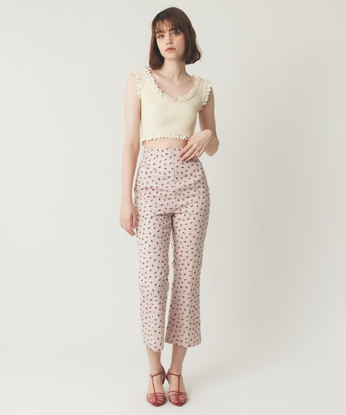 DEICY（デイシー）の「リトルチェリーパンツ（その他パンツ・レディース・ピンク/ネイビー/オフホワイト・1/0）」の15枚目の写真