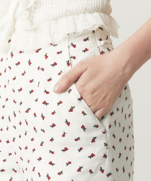 DEICY（デイシー）の「リトルチェリーパンツ（その他パンツ・レディース・ピンク/ネイビー/オフホワイト・1/0）」の7枚目の写真