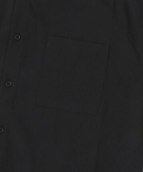 ITEMS URBANRESEARCH(アイテムズ アーバンリサーチ)の「ヨウリュウレギュラーカラー半袖シャツ(シャツ/ブラウス・メンズ・ブラウン/ネイビー/ブラック・LARGE/MEDIUM)」の16枚目の写真