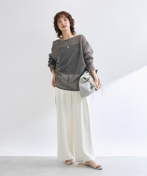 RIVE DROITE（リヴドロワ）の「【スタイリッシュな印象に】シルバービーズポイントショートネックレス（ネックレス・レディース・シルバー・FREE）」の7枚目の写真